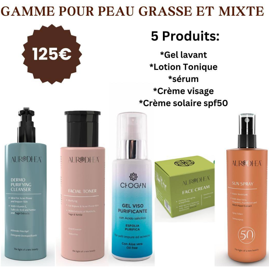 Gamme peau Grasse& Mixte