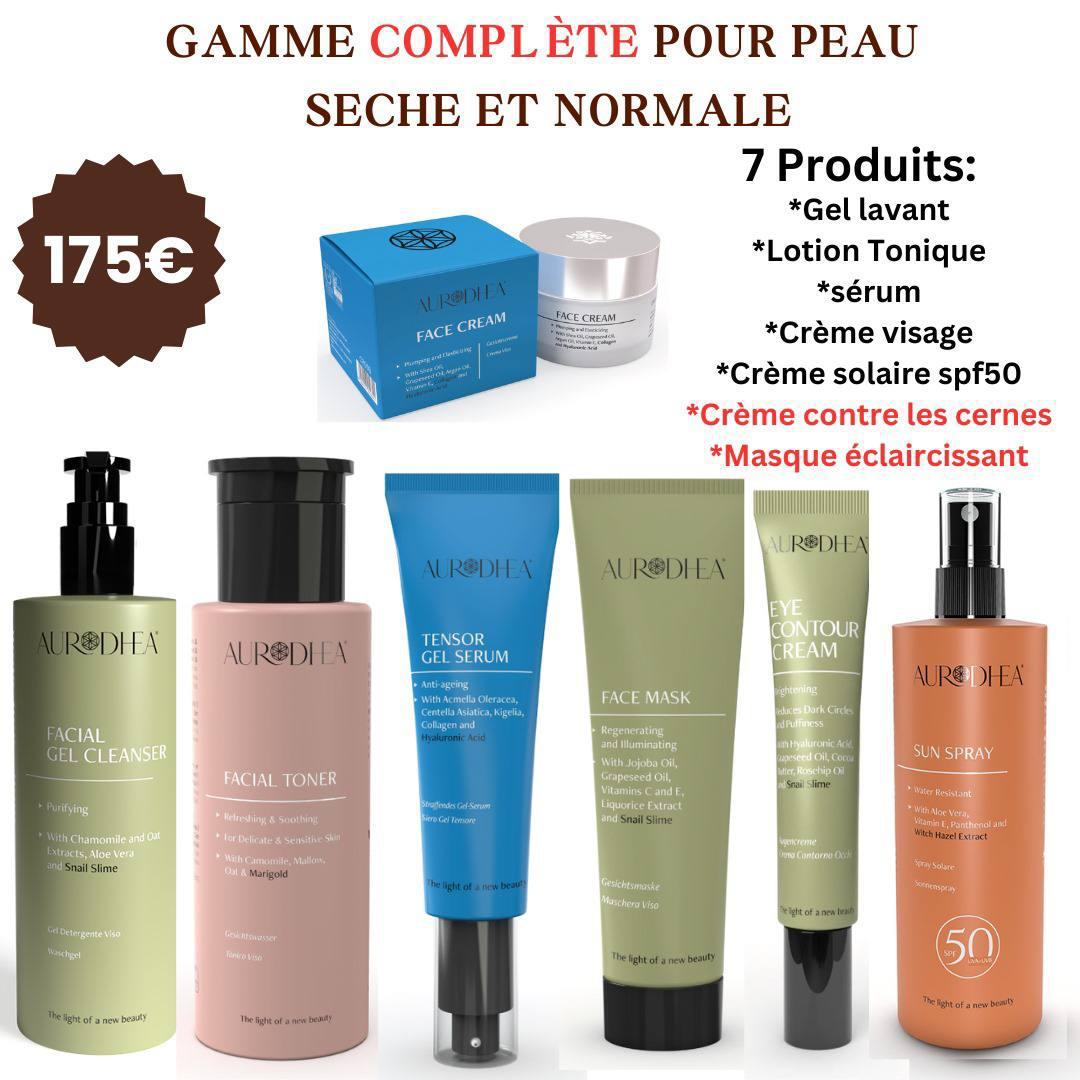 Gamme Complète Peau sèche & Normale